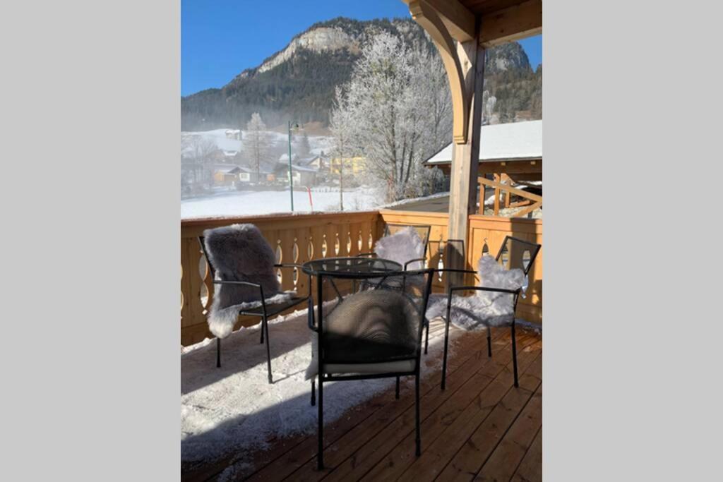 Apartman Hechlstein V Tauplitz Bad Mitterndorf Esterno foto